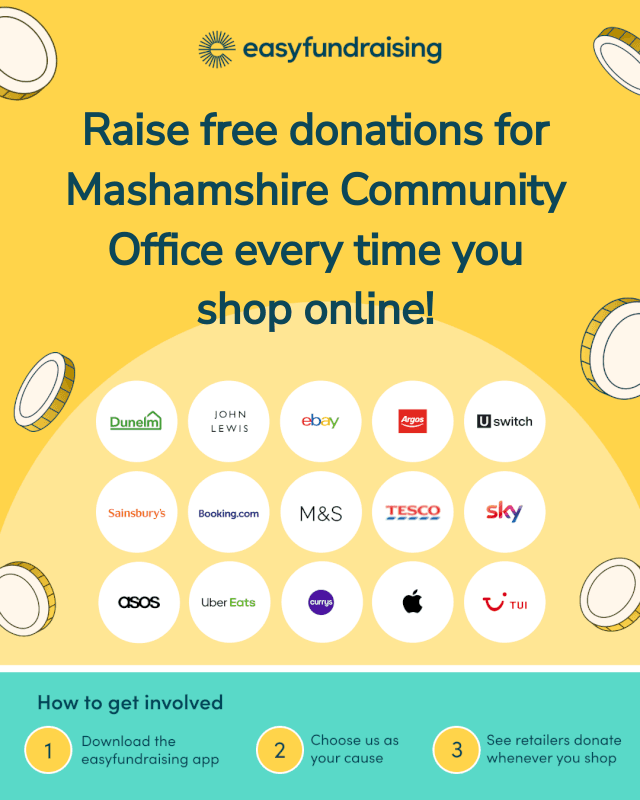 Easyfundraising for Mashamshire Community Office