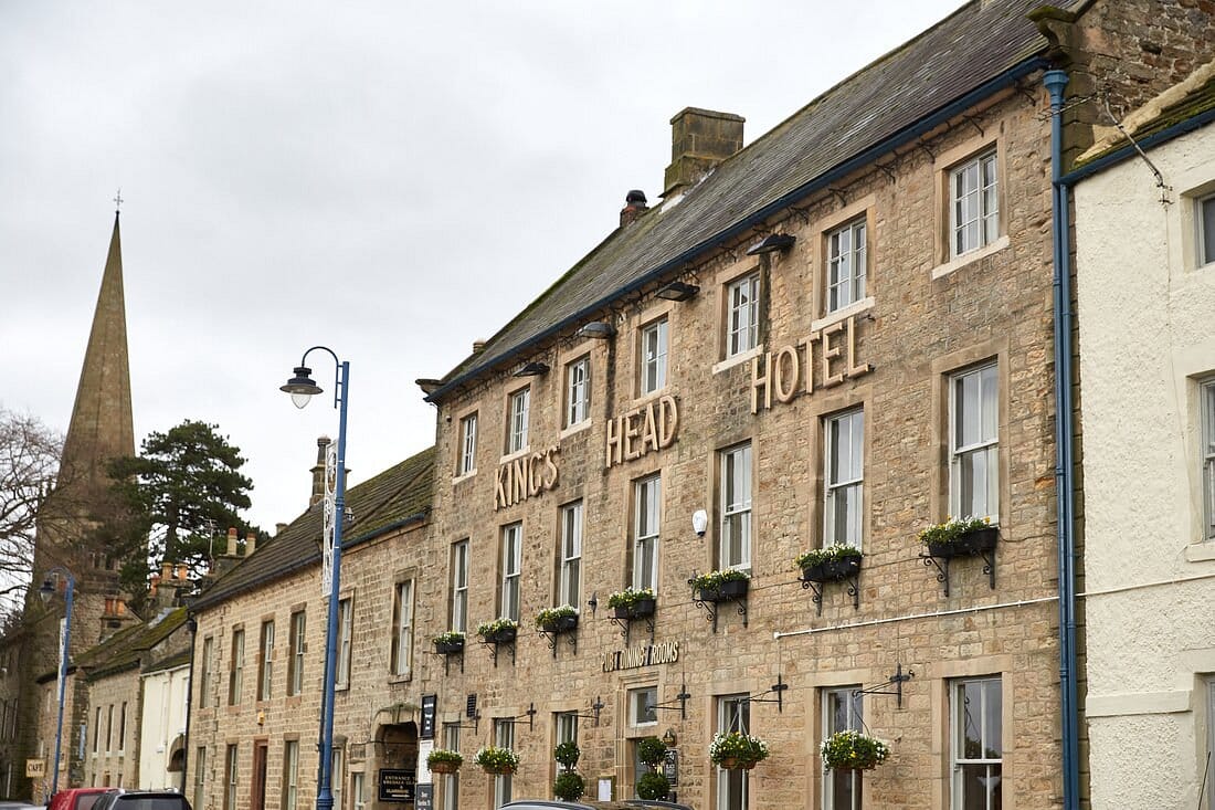 Kings Head, Market Square Masham. Roaring fires, muddy boots and food