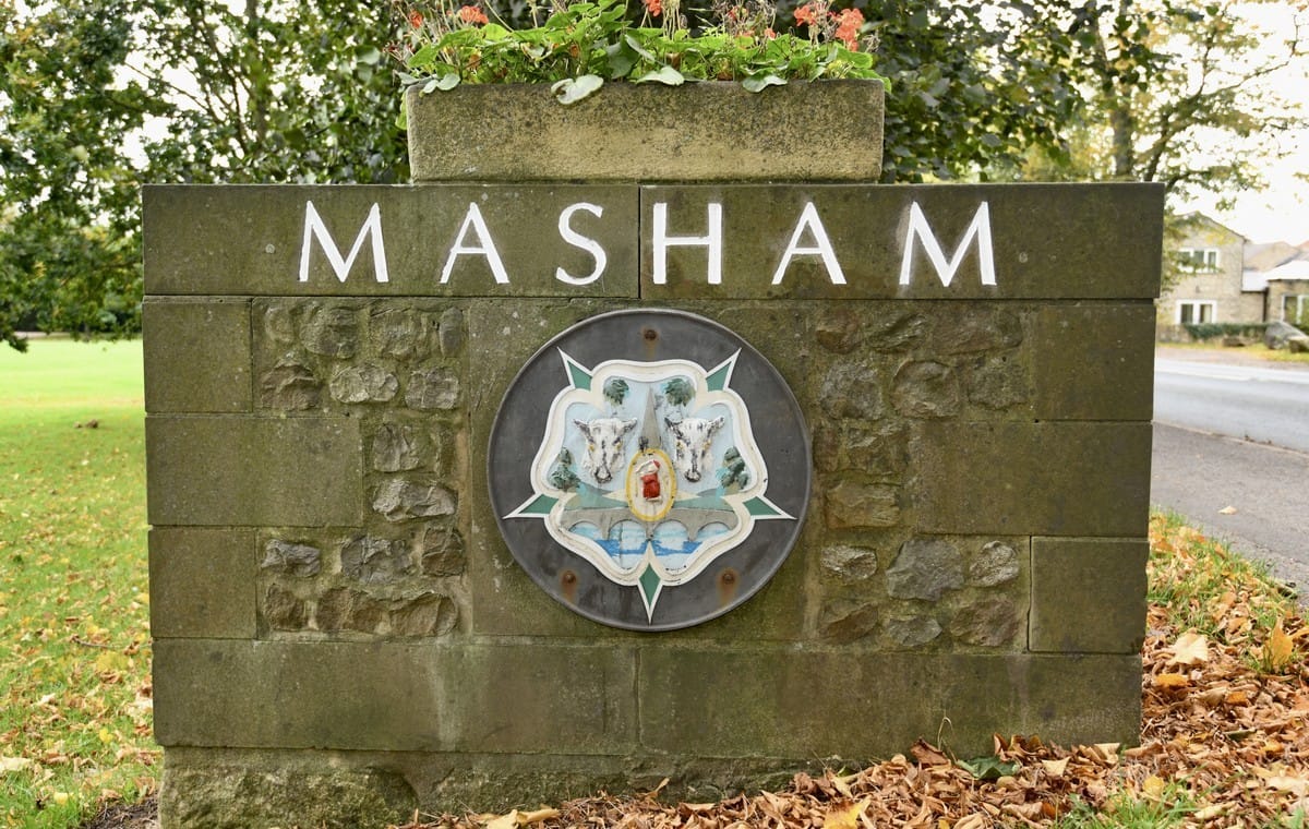 Welcome to Masham Sign
