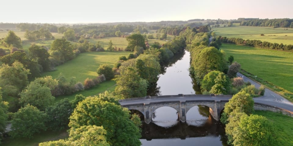 Bridge into Masham North Yorkshire
