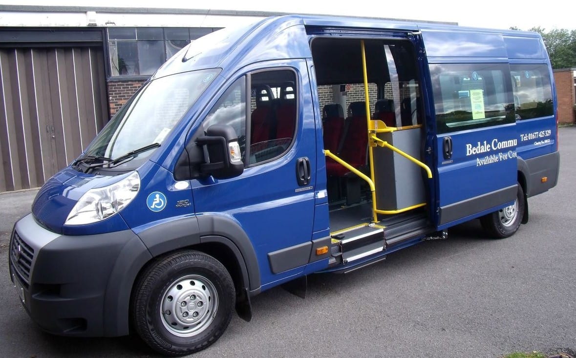 Community Minibus for social trips and outings