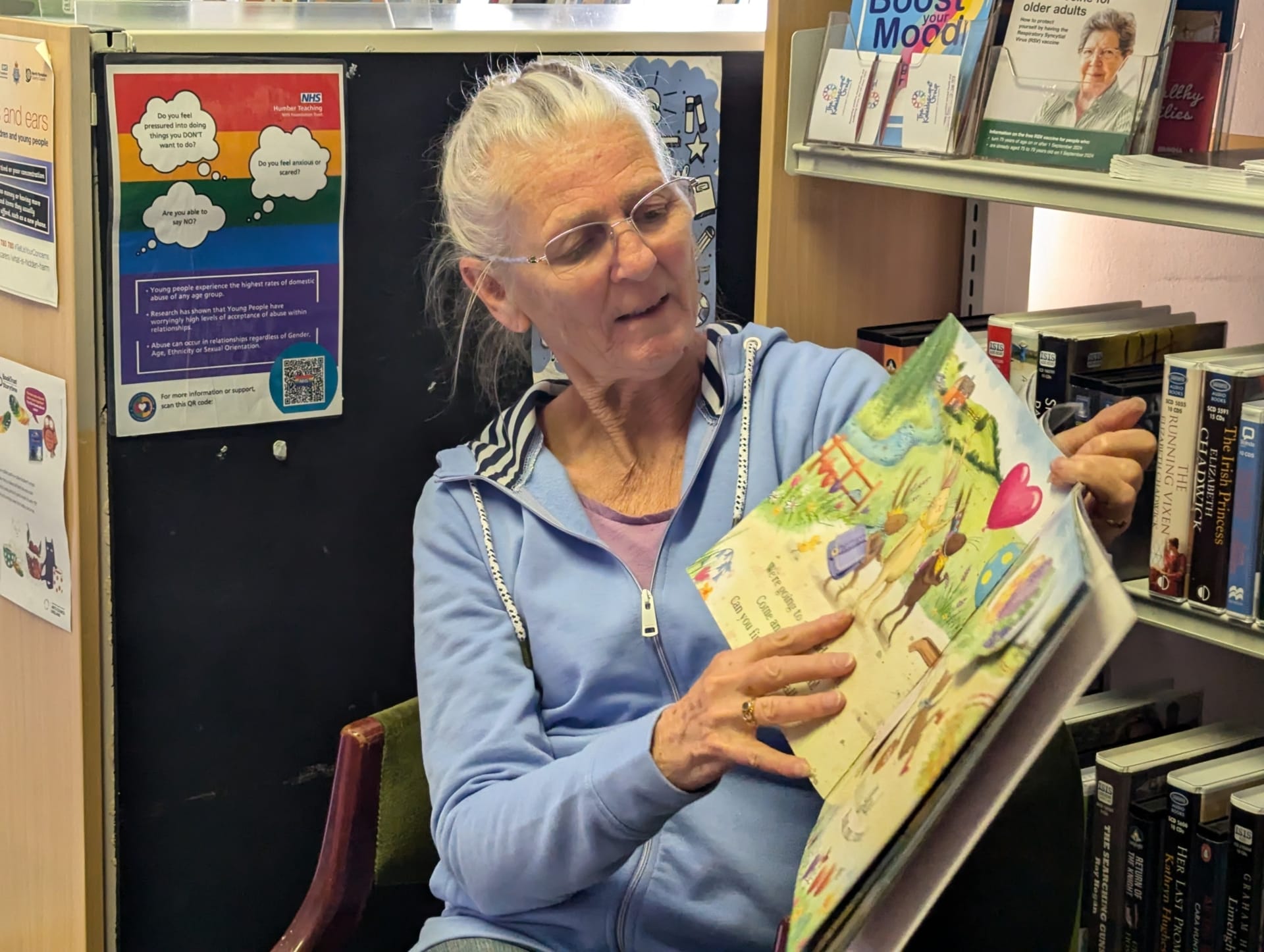 Storytime at the community Library Masham