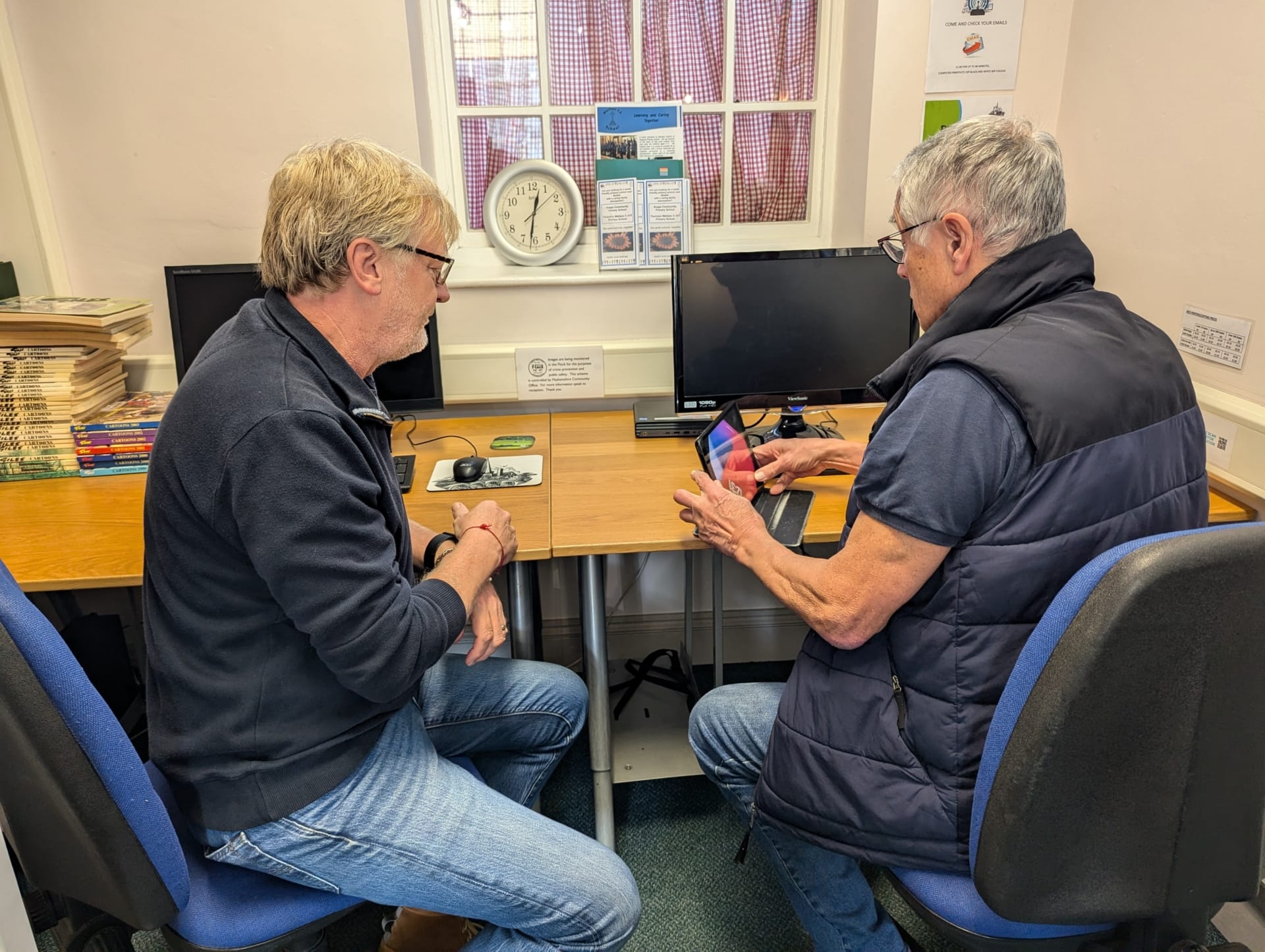 Digital Champions At Masham Community Office