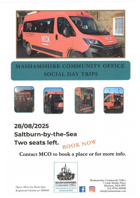 Saltburn Trip from Masham