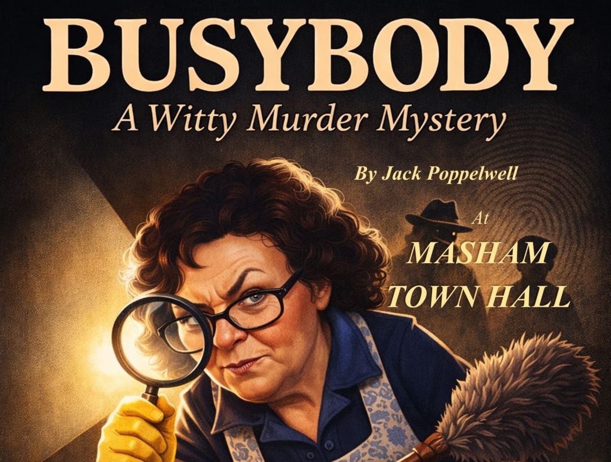 Busybody - A Witty Murder Mystery by Jack Poppelwell