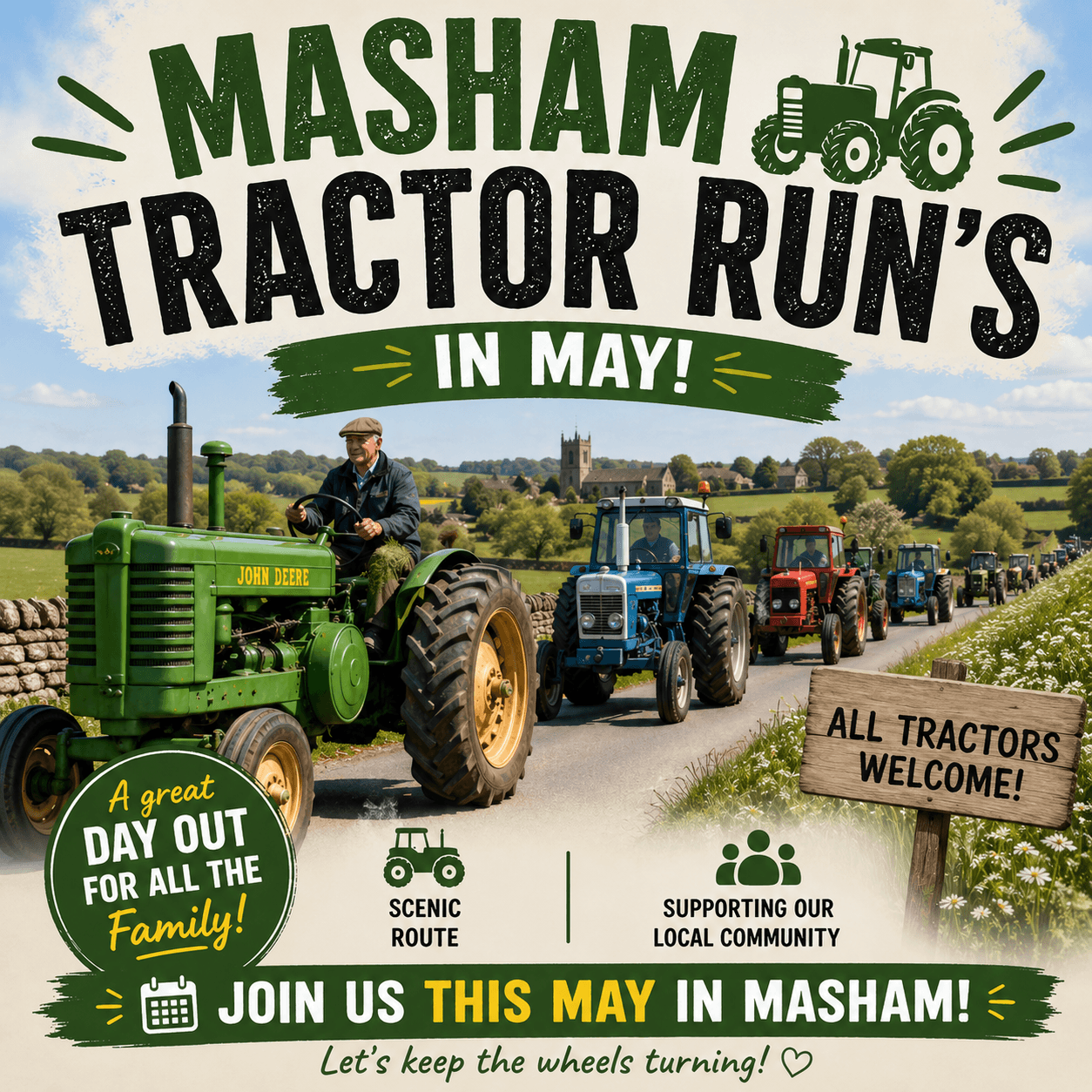 May Tractor Runs in Mashamshire