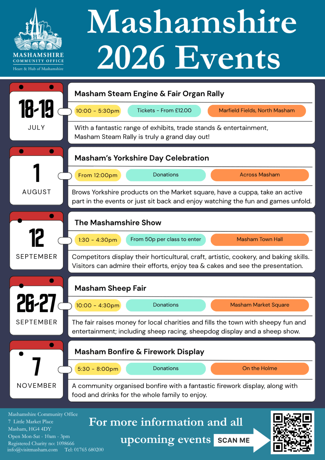 Mashamshire Major Events Poster 2026