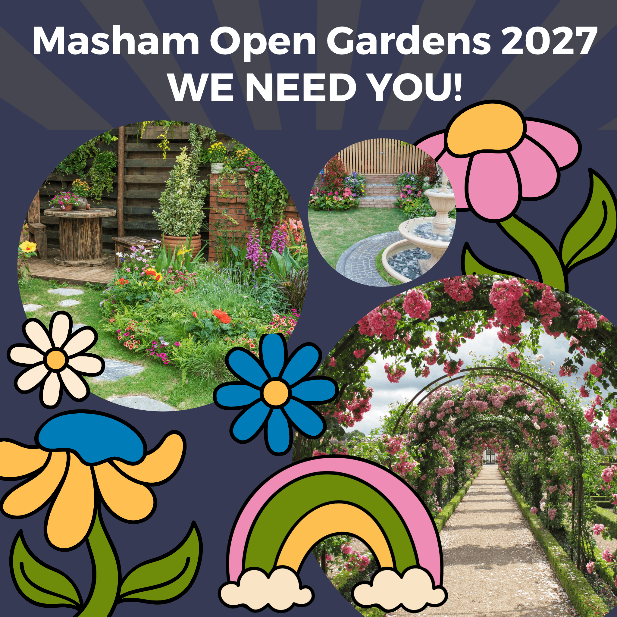 Masham Open Gardens Event 2027
