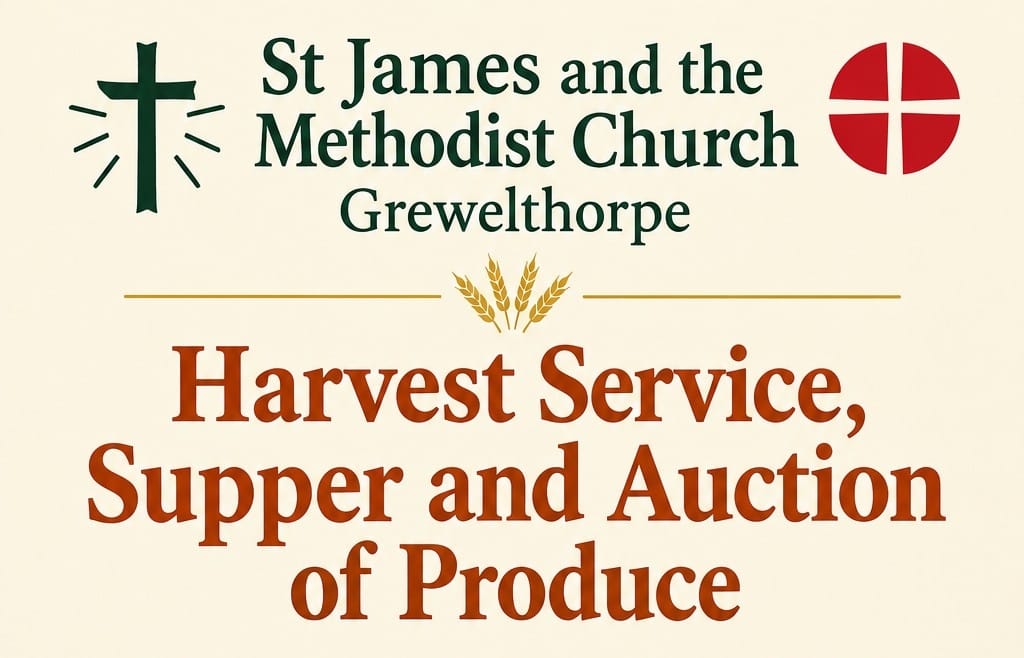 Harvest Service, Supper & Auction of Produce